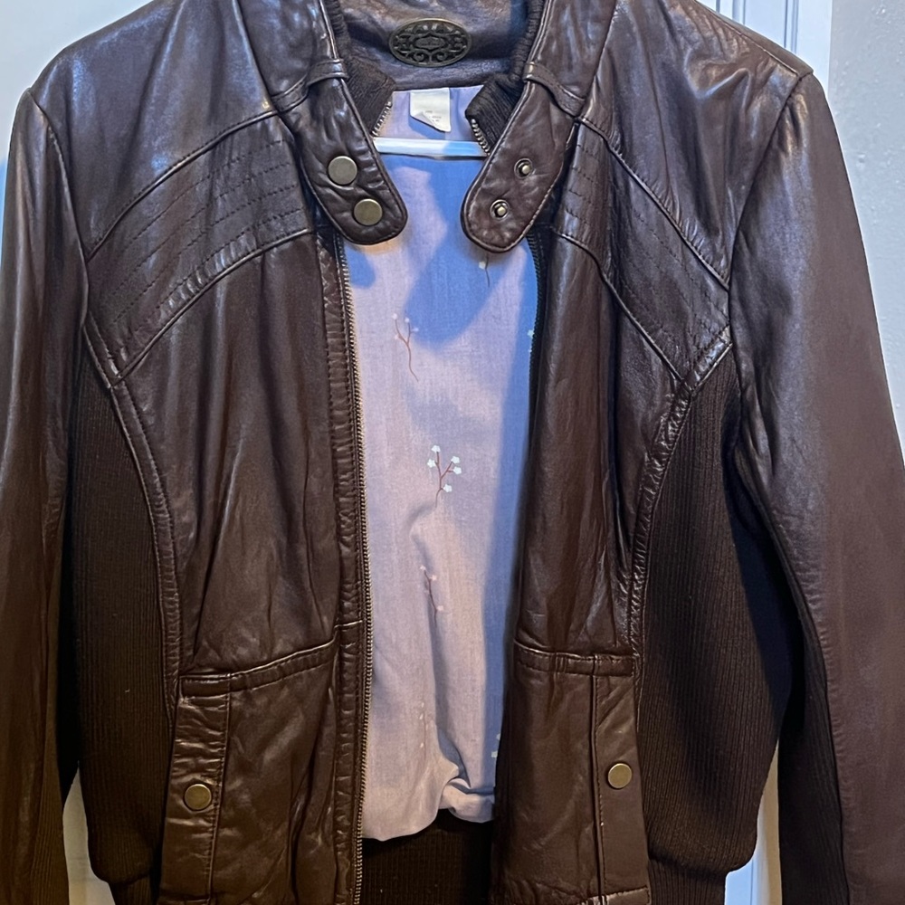 Soft Leather Jacket - image 2